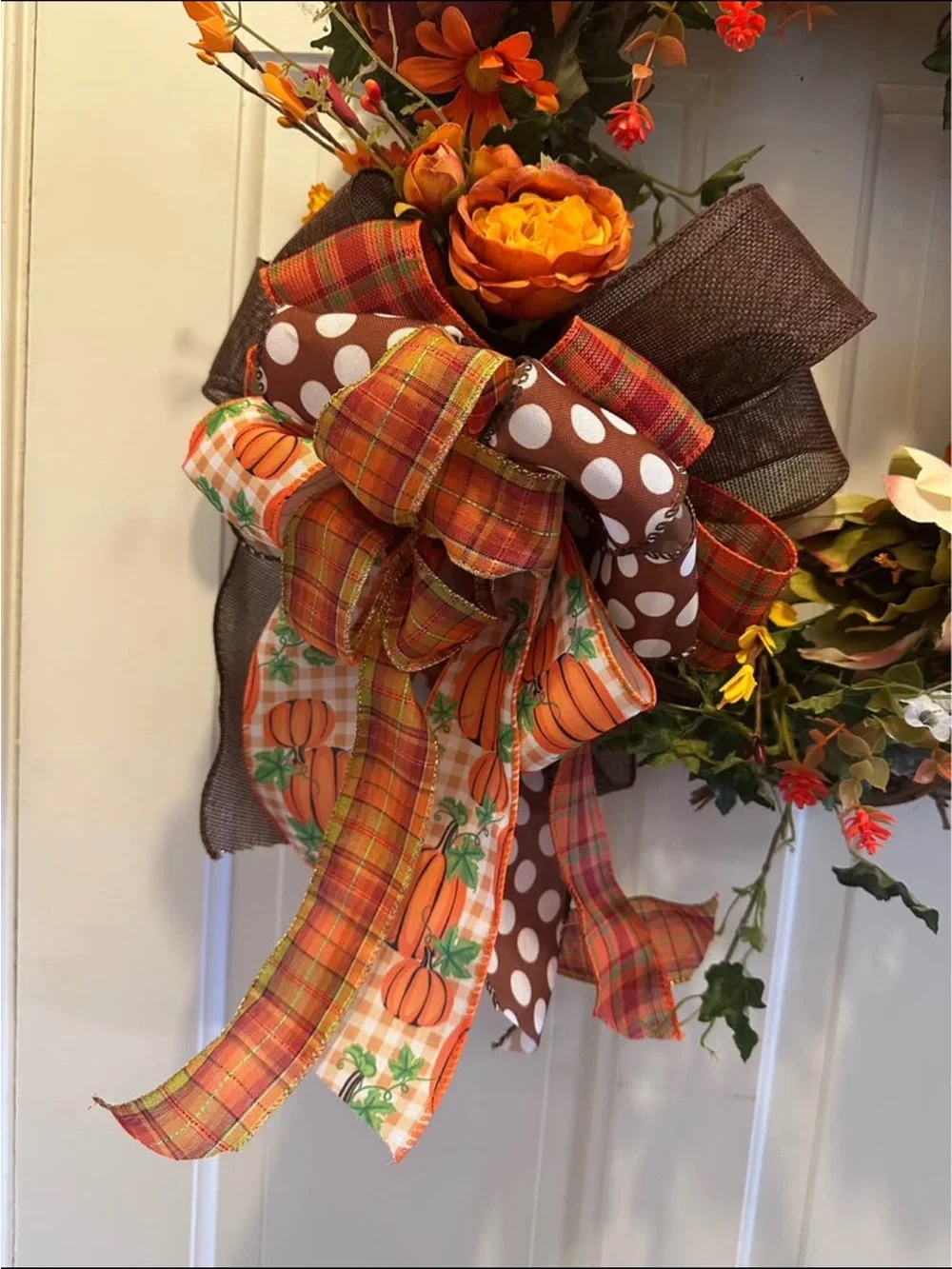 Autumn wreath (handmade)